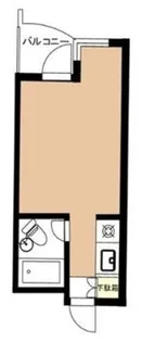 グレース成城【1階】の間取り