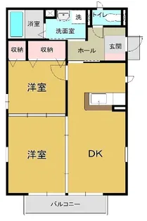 アネックスII【2階】の間取り