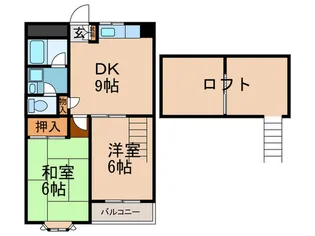 メゾン山口II【3階】の間取り