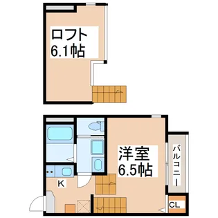 レジデンス碧【2階】の間取り