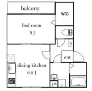 appartement 2【2階】の間取り