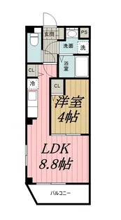 グレイスコート神明町【2階】の間取り