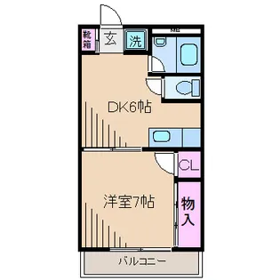 ダイヤエステーツ【2階】の間取り