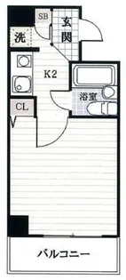 1Kの間取り画像