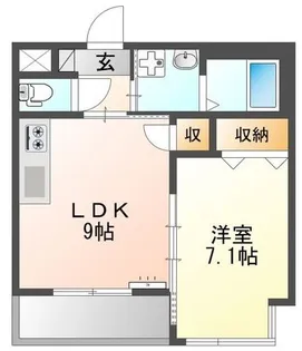 エトワール【3階】の間取り