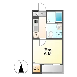 ZEN名駅【3階】の間取り