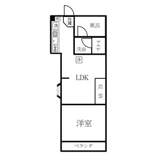 ライフピアモア平塚【3階】の間取り