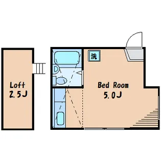 ライフピアエクレール【2階】の間取り