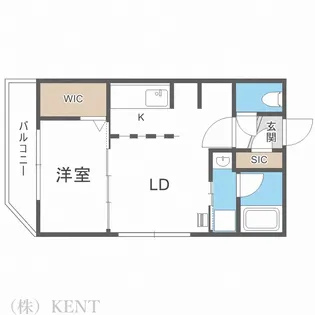 effect南4条【2階】の間取り