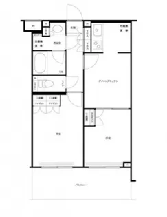 ルーブル大森西【5階】の間取り
