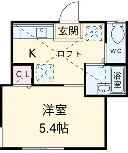 アルテ馬堀海岸【1階】の間取り