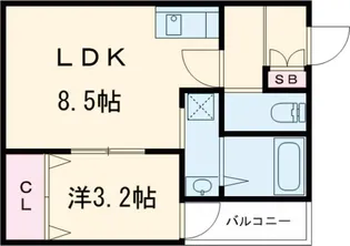 H-maison門真南I【2階】の間取り