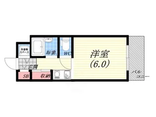 メインステージ打出【5階】の間取り