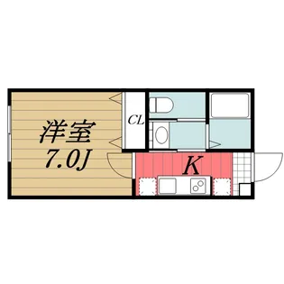 千葉県千葉市緑区土気町【アパート】の間取り