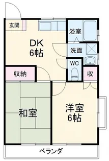 アベリアクレストA【2階】の間取り