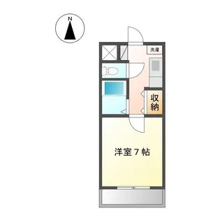 エステート白塚【2階】の間取り