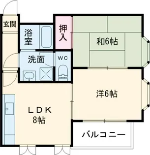 山一ビル【3階】の間取り