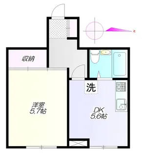ESPERANZA HATSUDAI【3階】の間取り