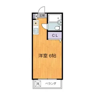 第11安藤マンション【1階】の間取り