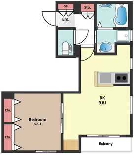 アルビー久が原【2階】の間取り
