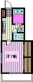 埼玉県さいたま市南区根岸3【アパート】の間取り