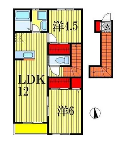 ブリーズ東海神A棟【2階】の間取り