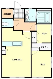 Green Park Side【2階】の間取り