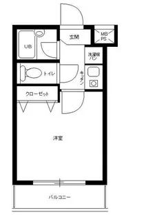 エールプラザ戸山台【8階】の間取り