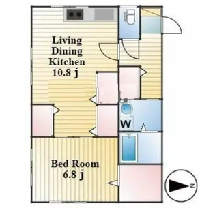 パリヴァ―ル【2階】の間取り