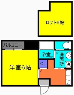 グランビア八千代通【2階】の間取り