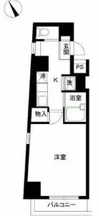 スカイコート芝壱番館【11階】の間取り