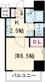 ヴェルト三軒茶屋II【5階】の間取り