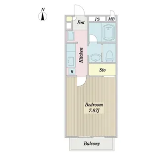 リンデンハイム生実野II【2階】の間取り