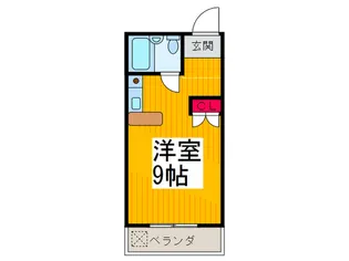 セレ-ブル【4階】の間取り