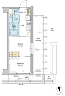 RESIDENCE KOENJI【5階】の間取り