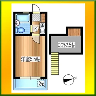 タマ・デンタルコーポ【2階】の間取り