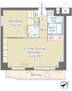 Maison de Takaya【2階】の間取り