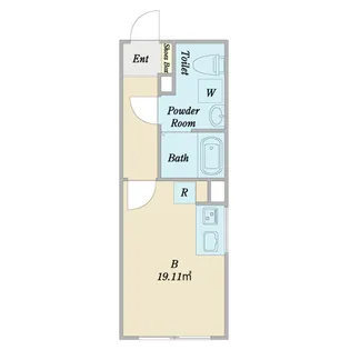 Crecer磯子【2階】の間取り