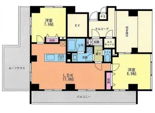 ヴァリエ原町田【3階】の間取り
