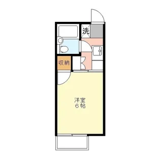 シティハイム8人の小人達【2階】の間取り