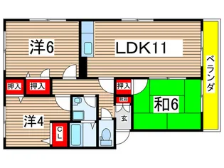 カルムFM【3階】の間取り