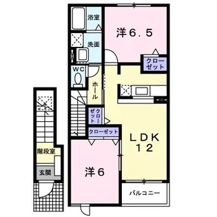 Green Stage 山王【2階】の間取り