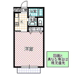フォーレストハイム B【2階】の間取り