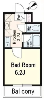 シティクリエイション茅場町【4階】の間取り
