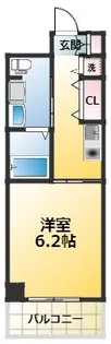 十三本町ウインズマンション2【5階】の間取り