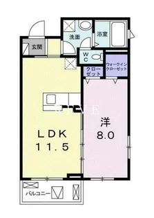 スピティ根津【4階】の間取り
