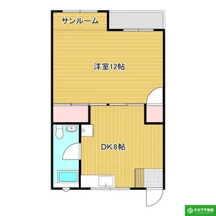 テラス石垣【3階】の間取り