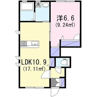 フェリオ【1階】の間取り