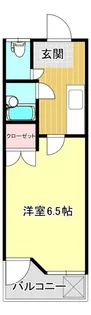 藤野コーポ【1階】の間取り