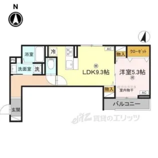 MeteorGrand【3階】の間取り